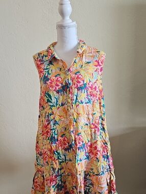 Lilly Vibes Sun Dress Or Cover Up Lightweight Cotton Cozy Comfy Soft Feminine 14